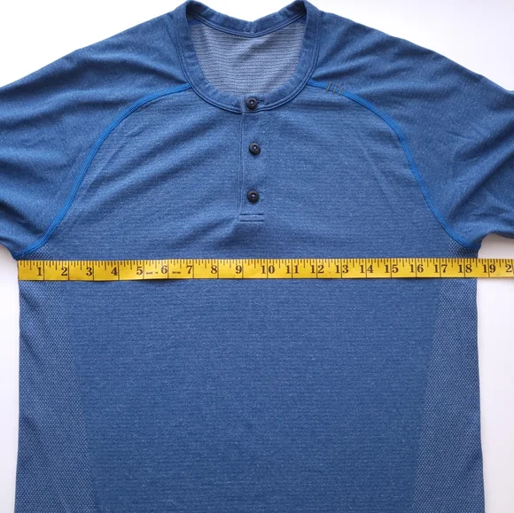 🍋Lululemon Men's Metal Vent Tech Long Sleeve Henley - Picture 8 of 13